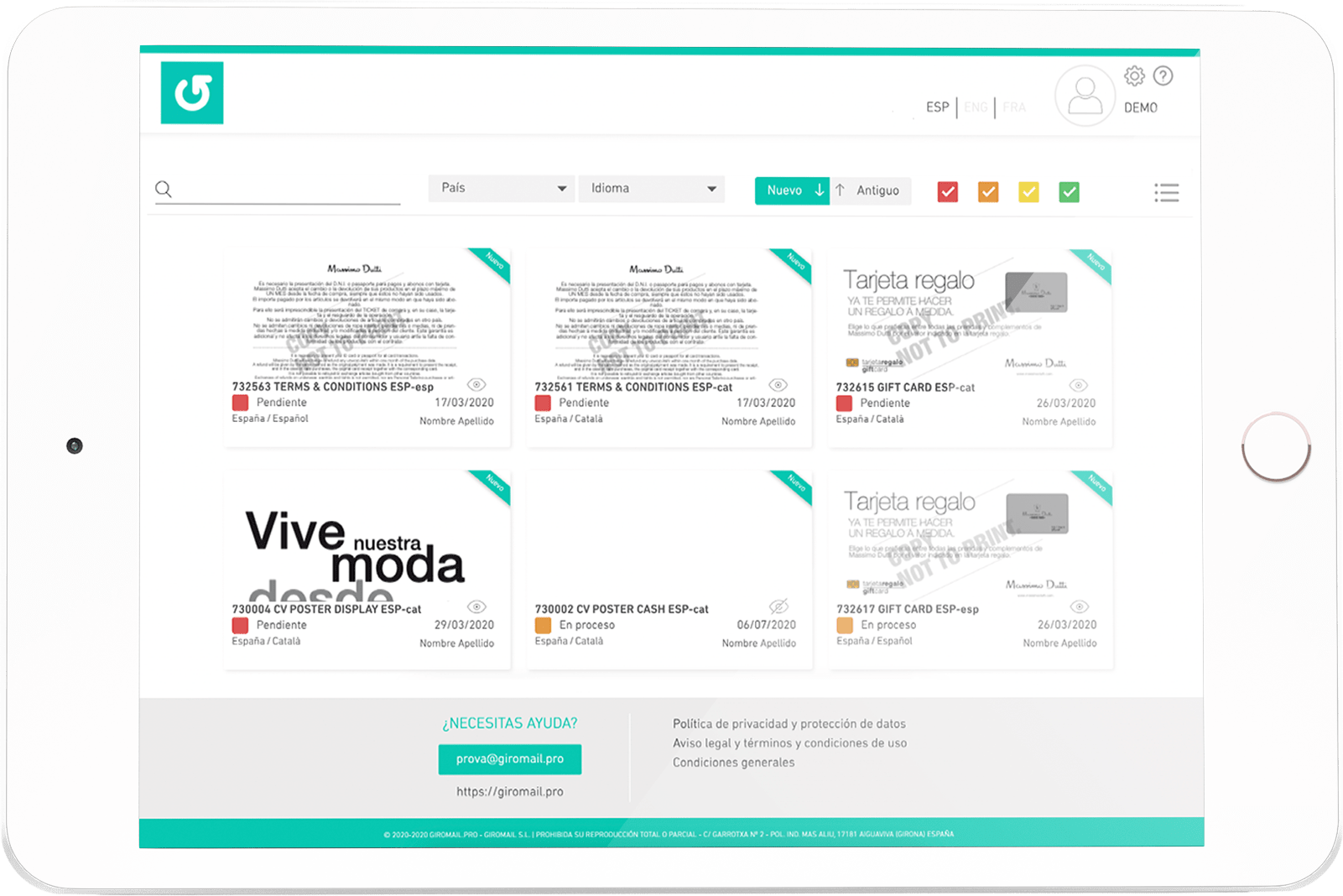 Ipad Giroduccions